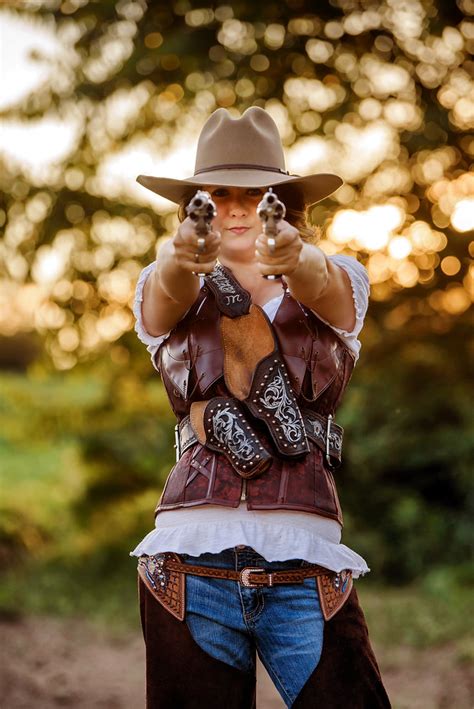 A Cowgirl With Two Guns