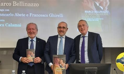 Giancarlo Abete E Francesco Franchi Alla Presentazione Del Libro Di