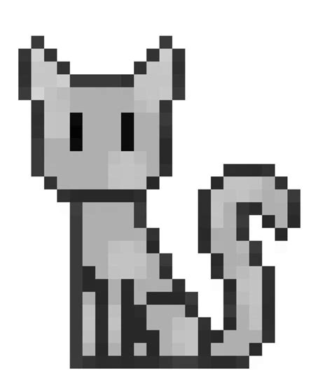 Pixel Art Cat 16x16