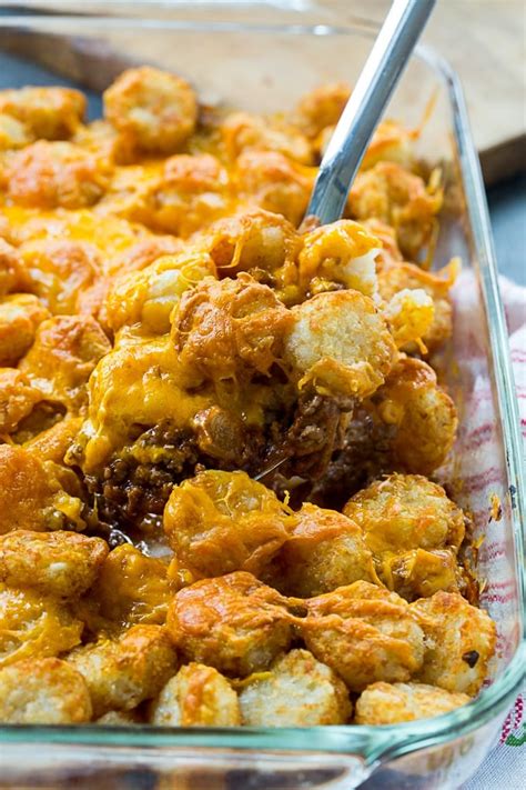 Sweet Baby Rays Tater Tot Casserole Recco1