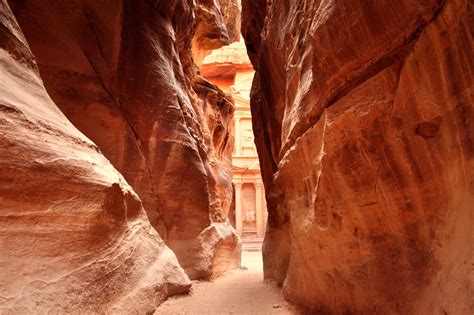 Petra In Jordan Part 1 The Treasury The Ancient Rock City And The