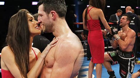 Carl Froch Proposes To Girlfriend In Ring After Knocking Out George