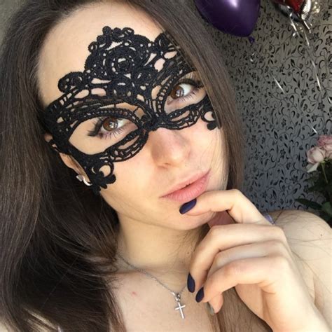 Buy Women Lace Hollow Out Mask Sexy Eye Mask For