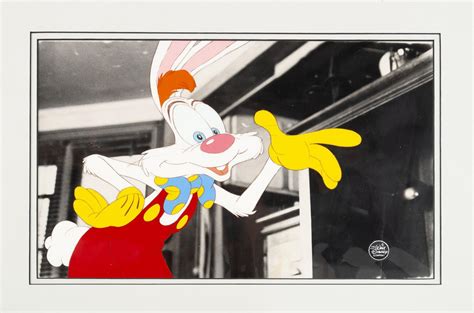 Lot Who Framed Roger Rabbit Walt Disney Production Cel