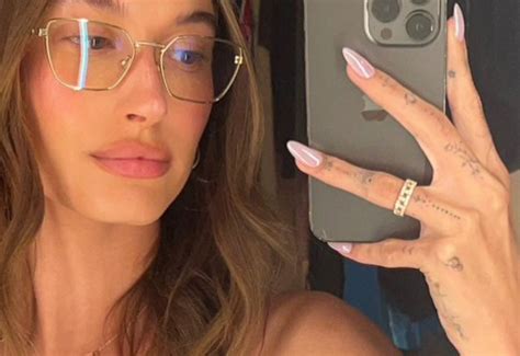 all about hailey bieber s glazed donut nails plus how to rock the viral trend for fall