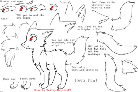 Fox Base Free To Use Read Desc By Tailsuinarii On Deviantart