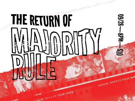 Majority Rule By John Twentyfive On Dribbble