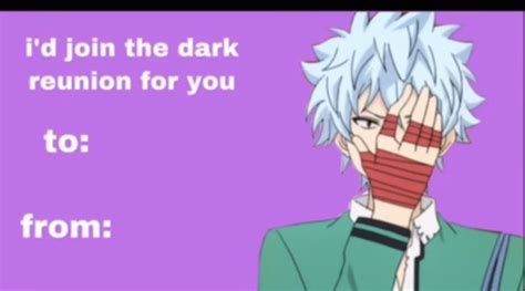 Kaido Id Join The Dark Reuinion For You Vday Card Funny Valentines