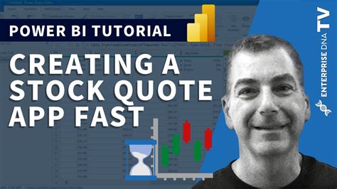 Creating A Dynamic Stock Quote App Fast In Power Bi Youtube