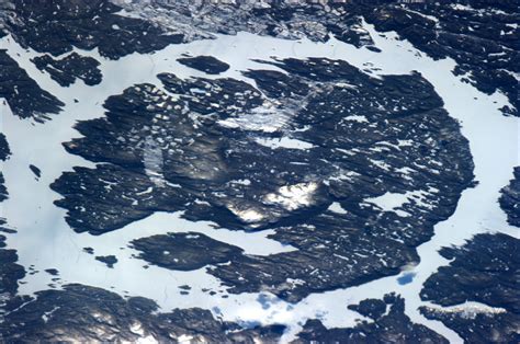 Manicouagan Crater Tonights Finale Asteroid Impact The Flickr
