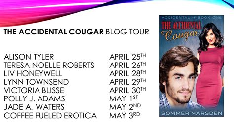 The Accidental Cougar Blog Tour Jade Aurora Waters