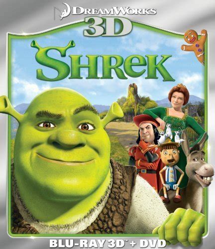 Shrek Two Disc Blu Ray 3ddvd Combo By Dreamworks