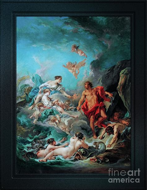 Juno Asking Aeolus To Release The Winds By Francois Boucher Remastered