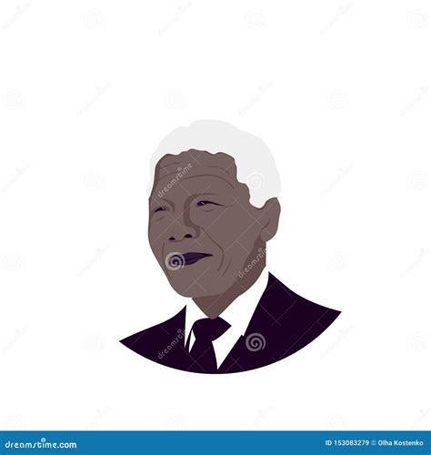 Nelson Mandela Was a South African Revolutionary Editorial Stock Image