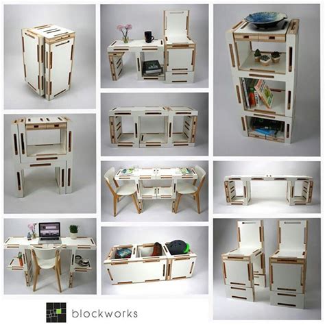 Blockworks Adaptable Furniture System Modular Furniture Design