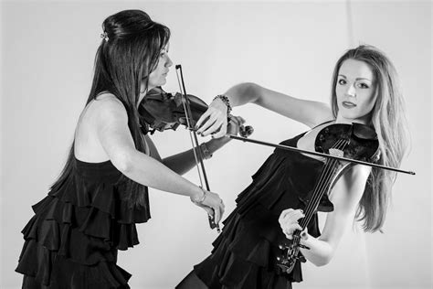 Book Female Violinists Hire Violin Duo Scarlett Entertainment Uk