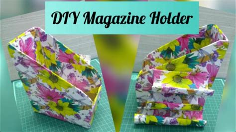 Diy Magazine Holdernotebook Holderdiary Holder Youtube