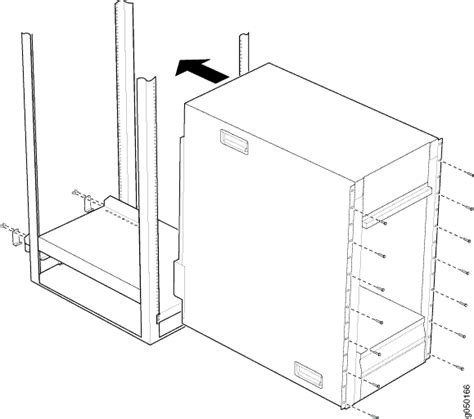 Mounting A Qfx3008 I Interconnect Device On A Rack Or Cabinet Using A