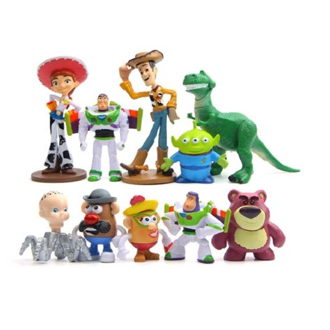 Kit 10 Bonecos Toy Story Coleção Action Figure Shopee Brasil