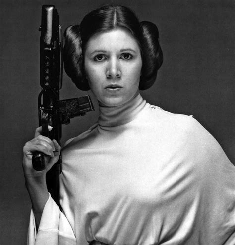 Star Wars 1977 Carrie Fisher As Princess Leia Carrie Fisher