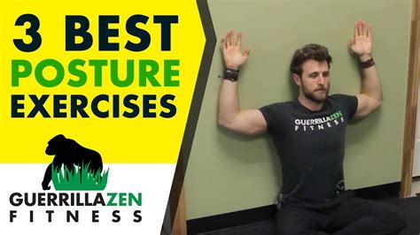 Posture Correction Exercises Three Of The Best Exercises