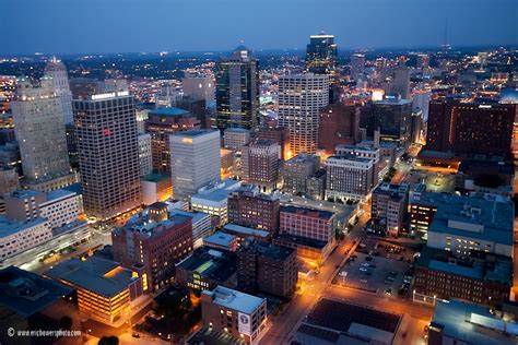 Downtown Kansas City Skyline Aerial Photo Set Eric Bowers Photoblog