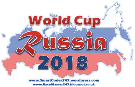 Smartcoder 247 Russia 2018 World Cup Football Excel Templates