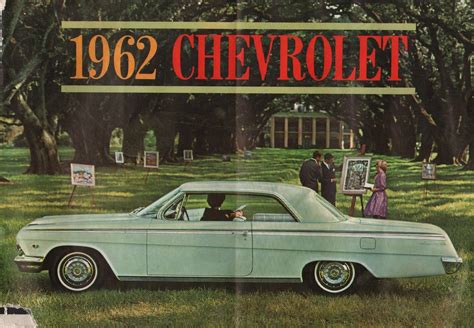 Gm 1962 Chevrolet Sales Brochure