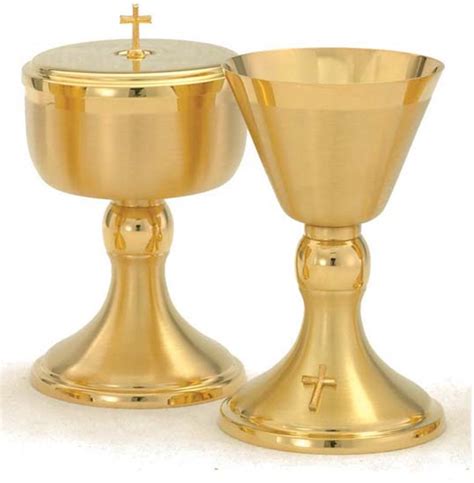 Church Chalice And Paten Set W Scale Product Number A 160g Catholic