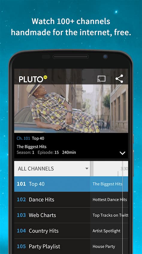 Similar to the pandora radio service, pluto searches for music that is similar to the song. Pluto TV - Android Apps on Google Play