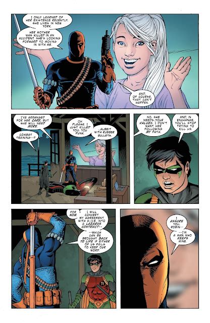 Weird Science Dc Comics Deathstroke 19 Review