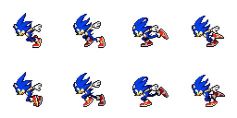 There Isnt Enough Love For Sonic Advance 3s Running Animationssprites