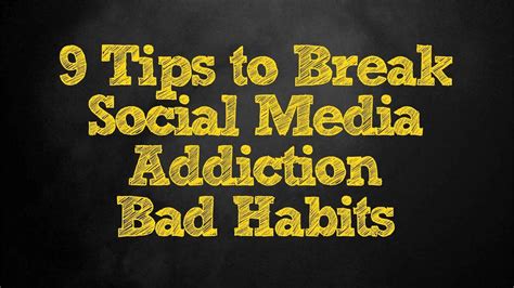 9 Tips To Break Social Media Addiction And Improve Time Management