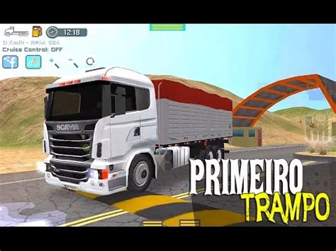 Primeiro Trampo O Caminh O Modificado Grand Truck Simulator Youtube