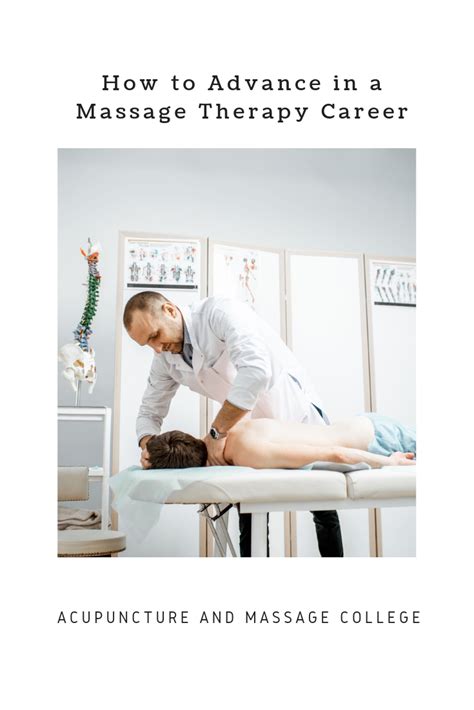 Massage Therapy Career Advancement Massage Therapy Massage Therapy Business Massage Therapist