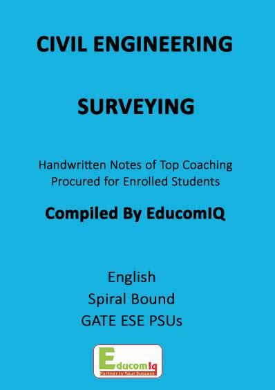 Made Easy Civil Engineering Handwritten Notes Of Surveying For Gate Ese