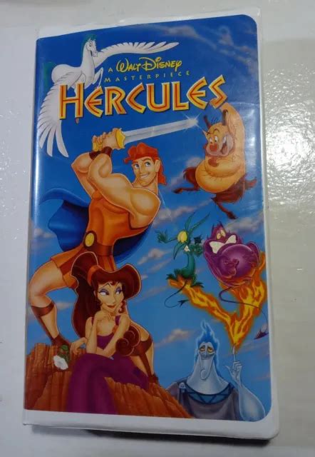 Hercules Vhs Clamshell Video Tape Walt Disney Masterpieces My XXX Hot