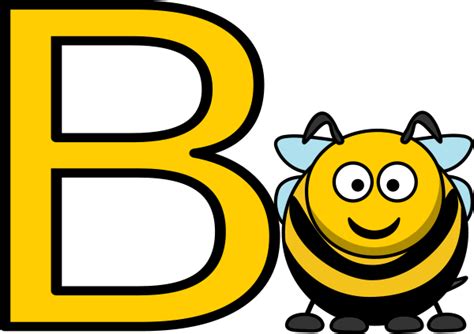 B Is For Bee Clip Art At Vector Clip Art Online Royalty