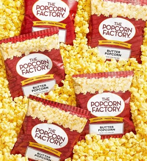 100 Count Personalized Popcorn Snack Bags The Popcorn Factory