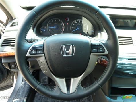 2011 Honda Accord Crosstour Ex L 4wd Black Steering Wheel Photo