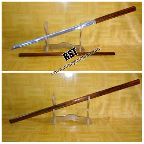 Jual Pedang Samurai Katana Shirasaya Sirasaya Natural Dudukan Di
