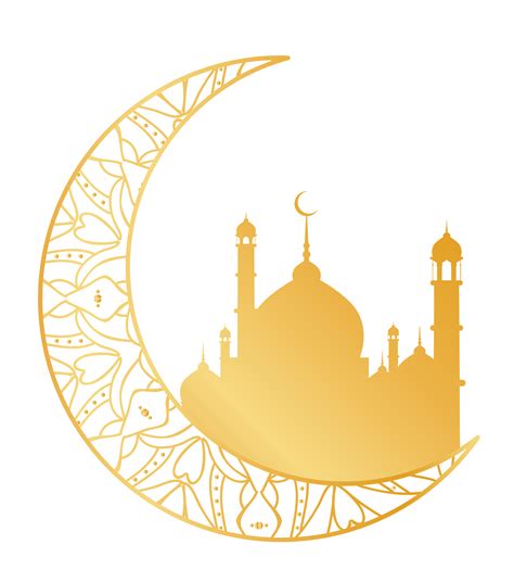 Ramadan Kareem With Beautiful Mosque Transparent Background Download Png Image
