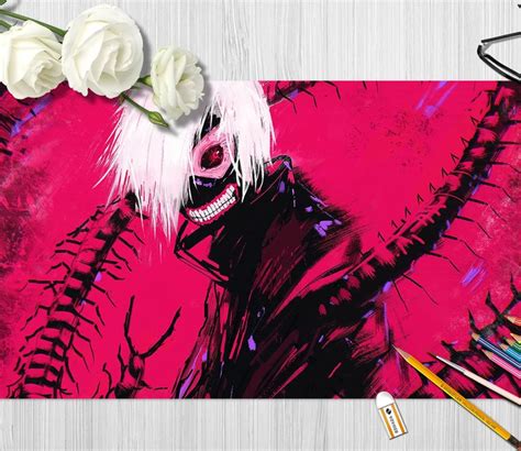 It would be a poor investment as the events or tokyo ghoul:re would cause confusion. 3D Tokyo Ghoul 4200 Anime Desk Mat in 2020 | Anime, Desk ...