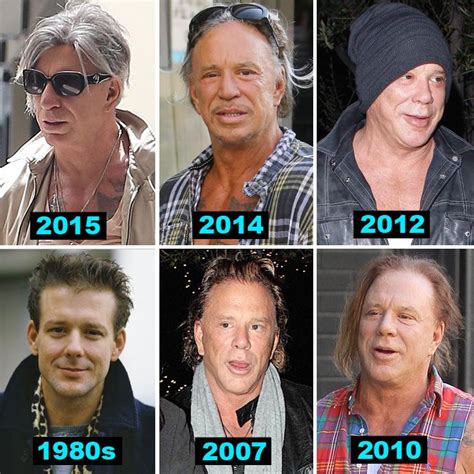 Mickey Rourke S New Face Is Freaking Us Out X17 Online Mickey Rourke Movie Stars