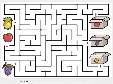 Maze Game Printable