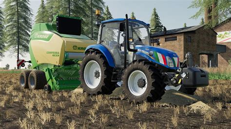 Fs19 New Holland T4 Tractor V11 Farming Simulator 19 Modsclub