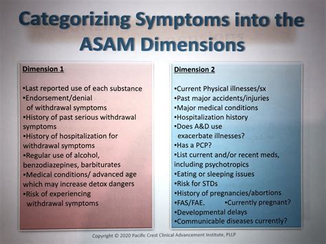 asam resources pacific crest clinical advancement institute