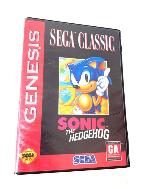 Sonic The Hedgehog Sega Genesis Game Sega Classic Edition Complete