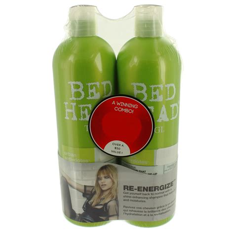 TIGI Bedhead Re Energize Shampoo Conditioner Duo Pack Shop Shampoo