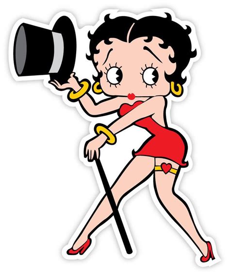 3 Betty Boop Dancing Sticker Decal 4 X 5 Ebay Collectibles Betty Boop Character Sketch